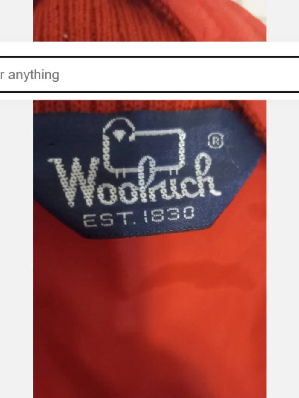 Vintage Woolrich Men’s Red Nylon Windbreaker Jacket Size M Mesh Lined 90s